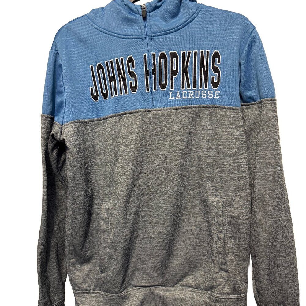 JHU Johns Hopkins Bluejays Lacrosse Colosseum Men's Hoodie, Small